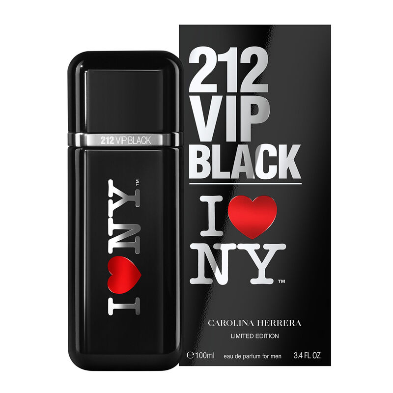 carolina herrera 212 vip men black limited edition, eau de parfum 100ml