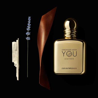 faces stronger with you leather  eau de parfum