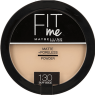 faces fit me matte   poreless powder   130 buff beige