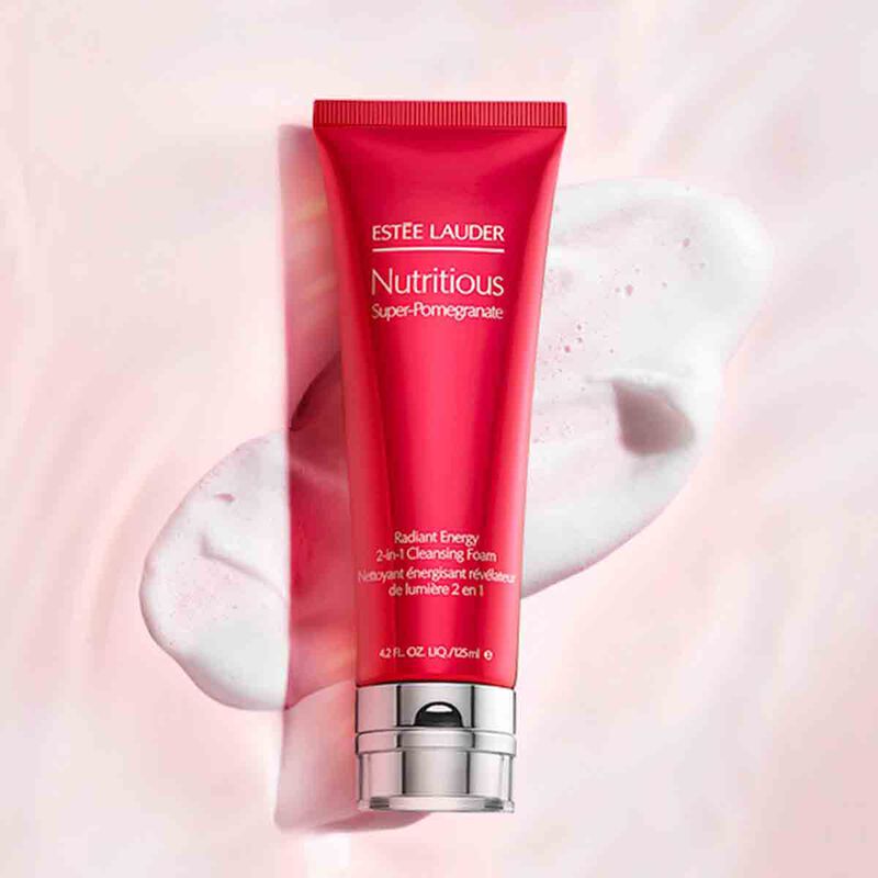 estee lauder nutritious superpomegranate radiant energy 2in1 cleansing foam 125ml