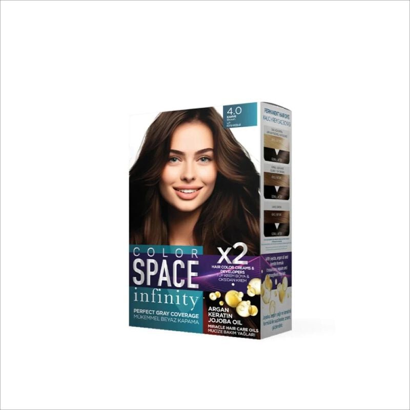 color space infinity hair dye kit 4.0