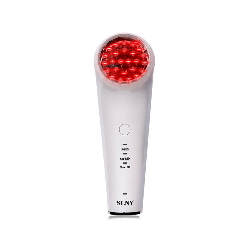 solaris laboratories ny visispec handheld ir + led light therapy massager
