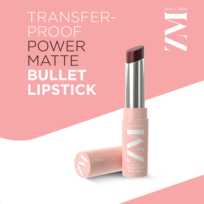 zayn and mayza transferproof power intense creamy matte lipstick