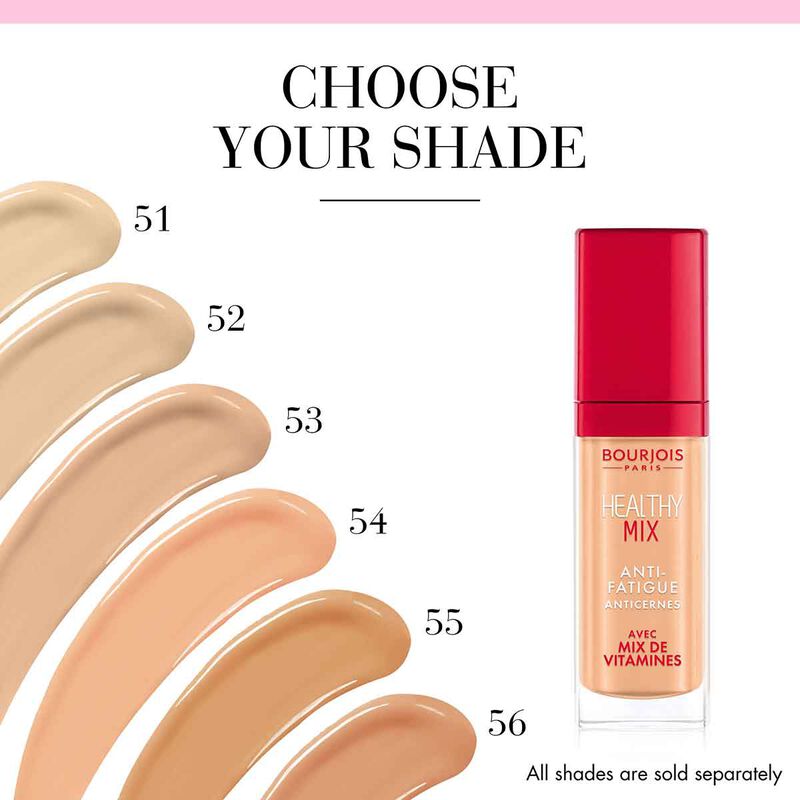 bourjois healthy mix antifatigue concealer