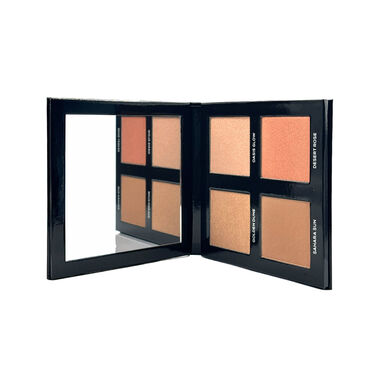 faces لتس فيس ات   باليت أحمر خدود وهايلايتر