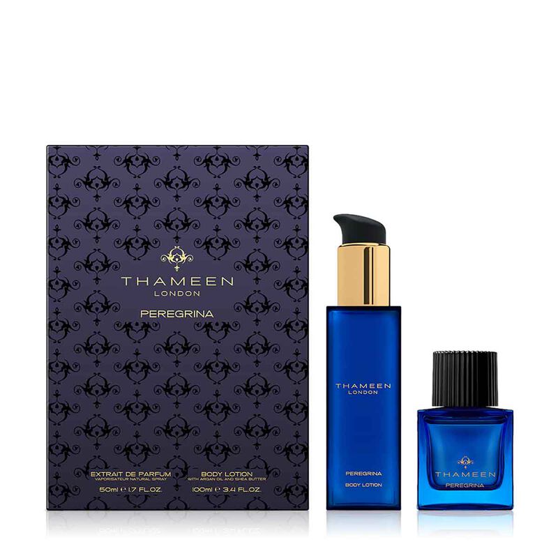 ثمين﻿ مجموعة هدايا مرطب الجسم عطر بيريجرينا