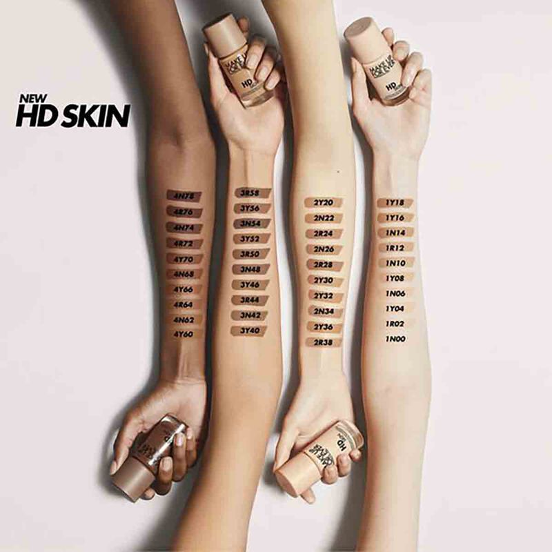 make up for ever hd skin foundation