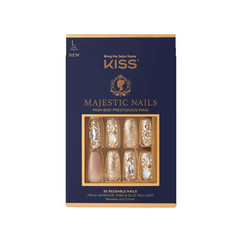 kiss kiss majestic nails sparkle kma03