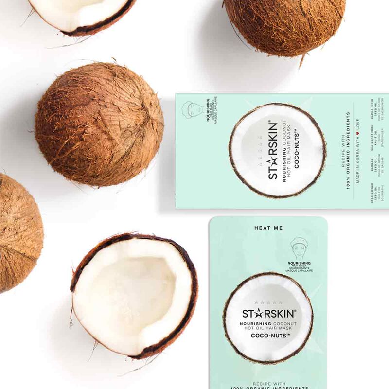 starskin coconuts nourishing hot oil hair mask