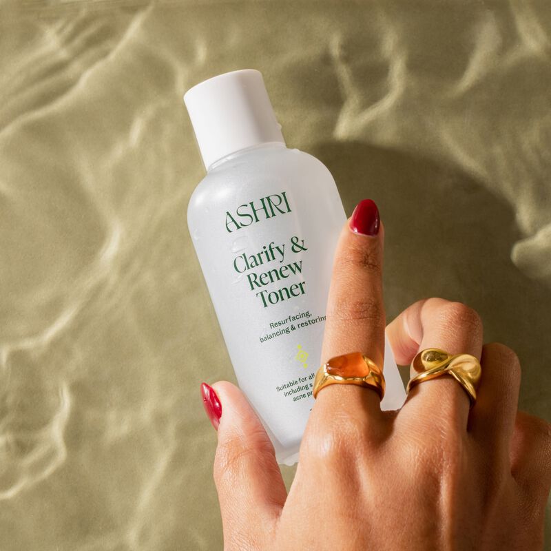ashri skin clarify & renew toner