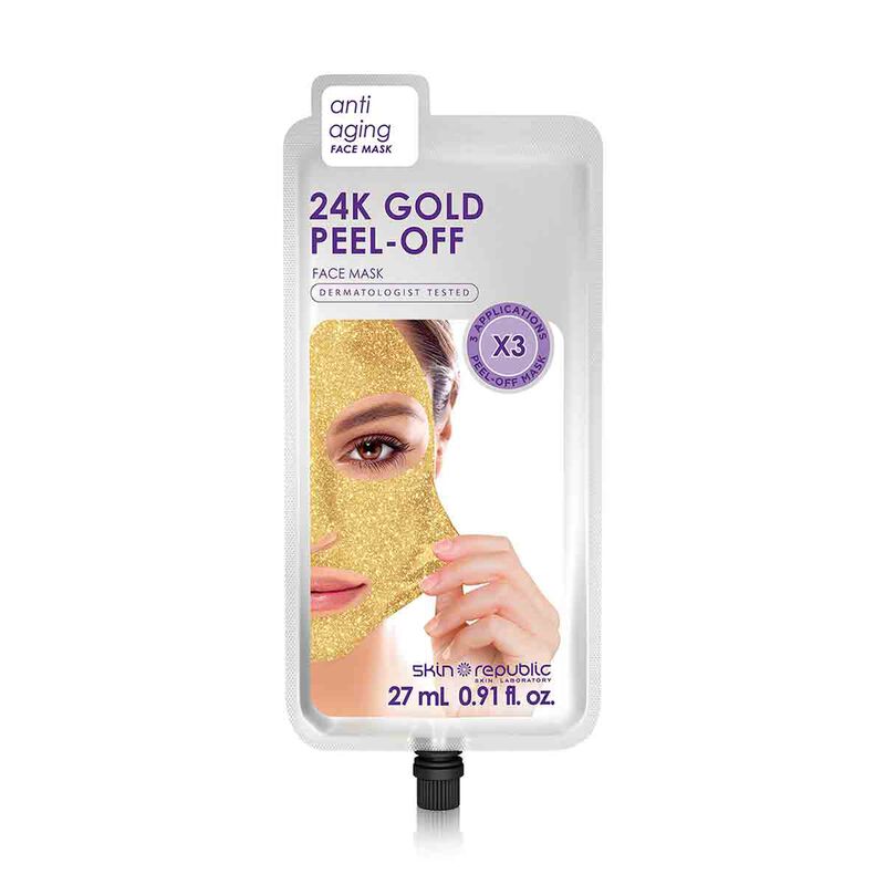 skin republic قناع الذهب 24 قيراط للتقشير