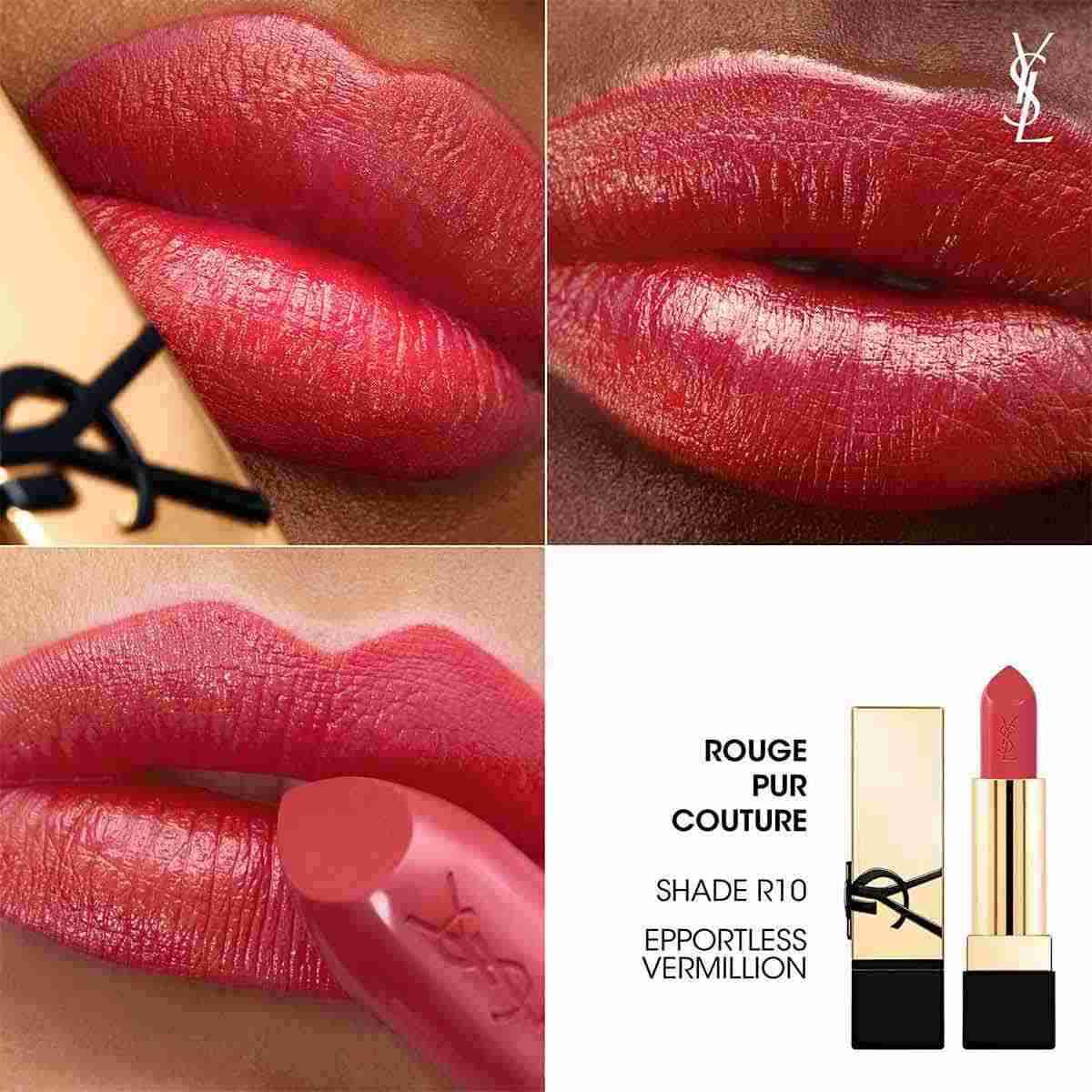 Rouge Pur Couture セイントローラン　N 52  口紅　リップ Yves Saint Laurent Rouge Pur Couture Reno
