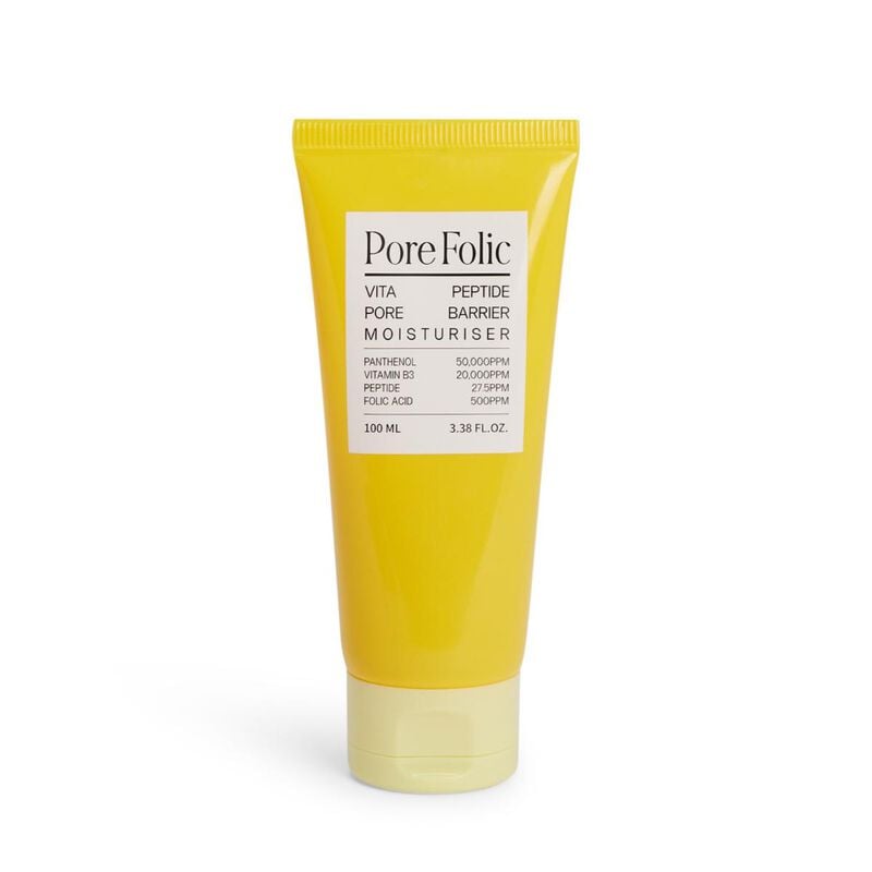 porefolic vita peptide pore barrier moisturizer