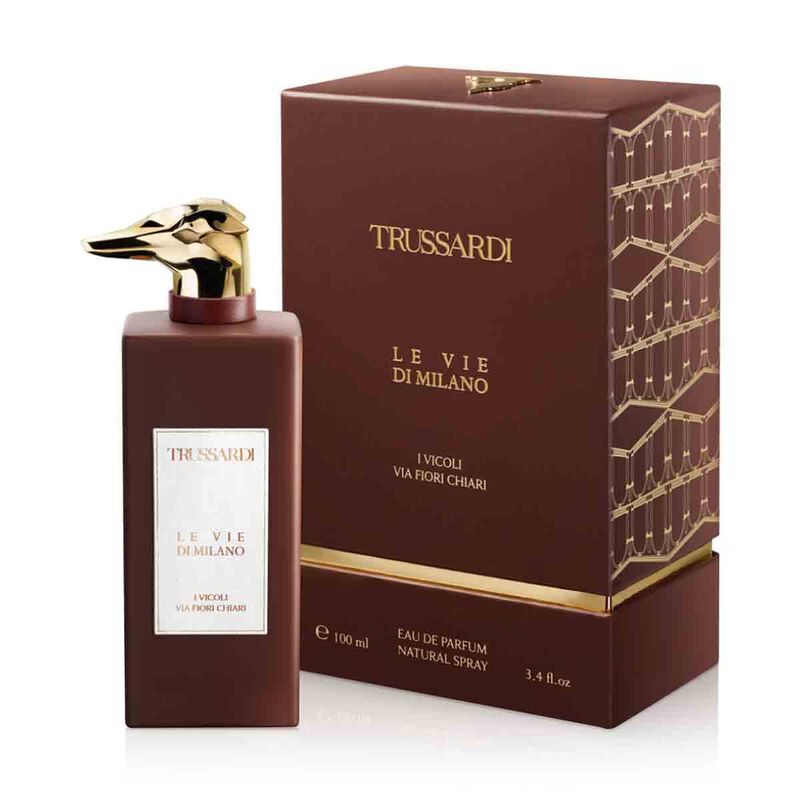 trussardi le vie di milano via fiori chiari eau de parfum 100ml