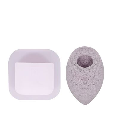 faces مجموعة إسفنجة تنظيف معجزة وحافظة إسفنجة للالتصاق والتخزين