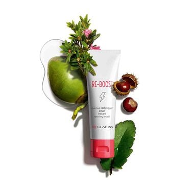 faces my clarins instant reviving mask