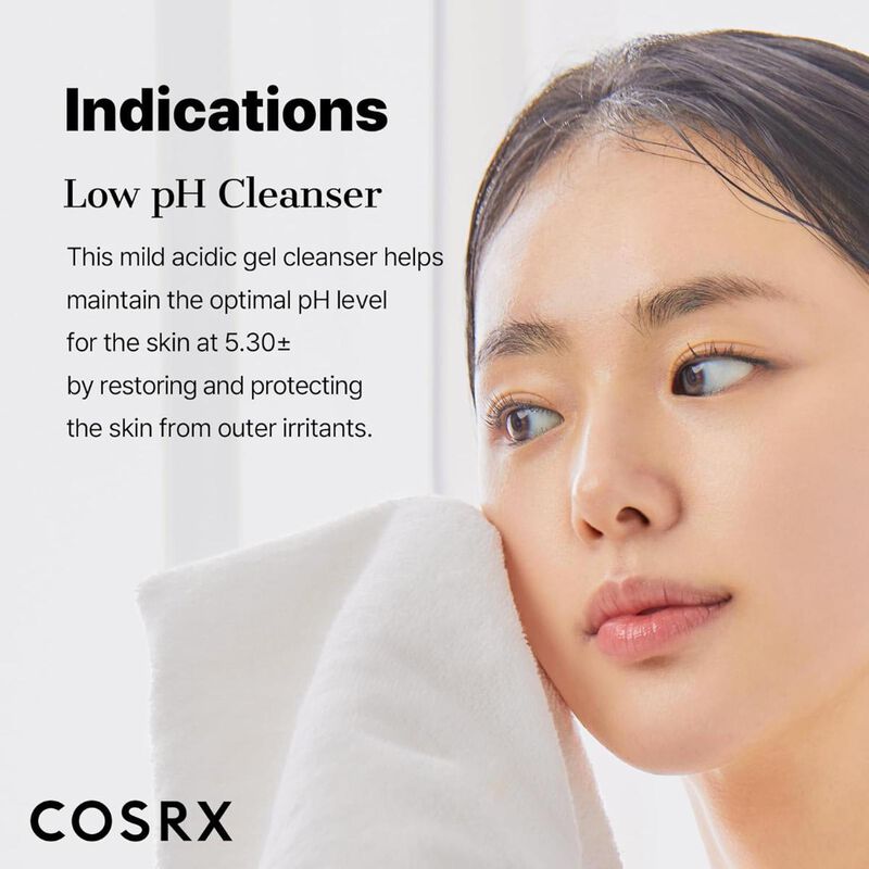 cosrx cosrx low ph good morning gel cleanser 150ml
