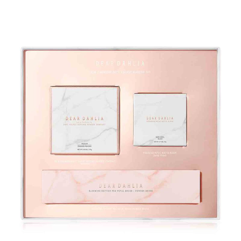 dear dahlia skin paradise soft velvet makeup set