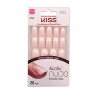 Kiss acrylic nude nails KAN02 faces kiss acrylic nude nails kan02
