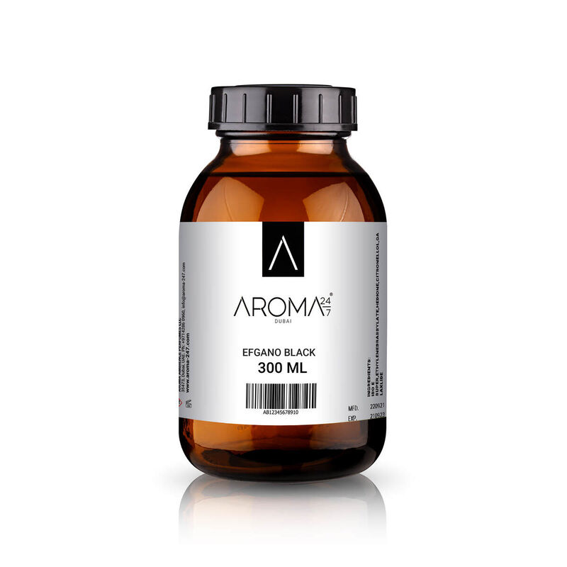 aroma 24/7 oil for scent diffusers efgano black