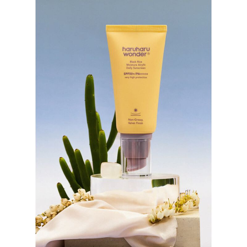 haruharu wonder black rice moisture airyfit daily sunscreen spf50+/pa++++