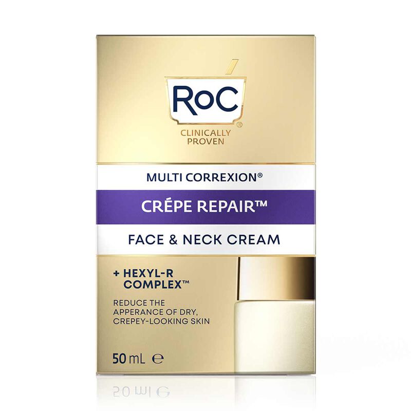 roc multi correxion crepe repair facial moisturizer 50ml