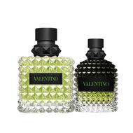 faces born in roma donna green 100ml x born in roma uomo green 50ml