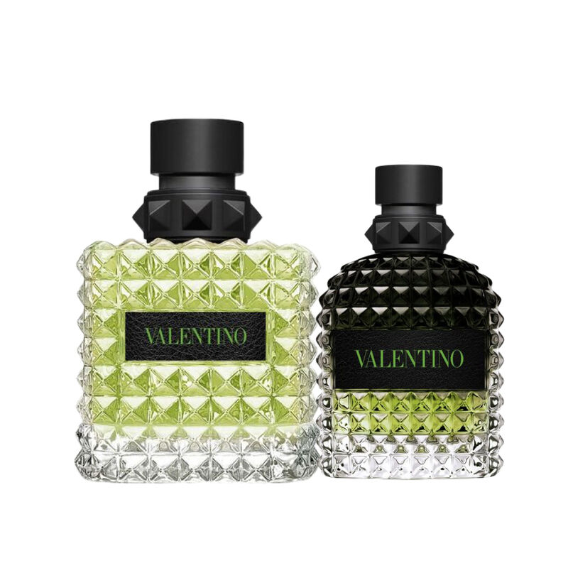 born in roma donna green 100ml x born in roma uomo green 50ml