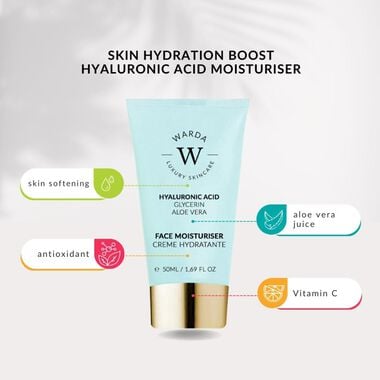 faces skin hydration boost hyaluronic acid moisturiser