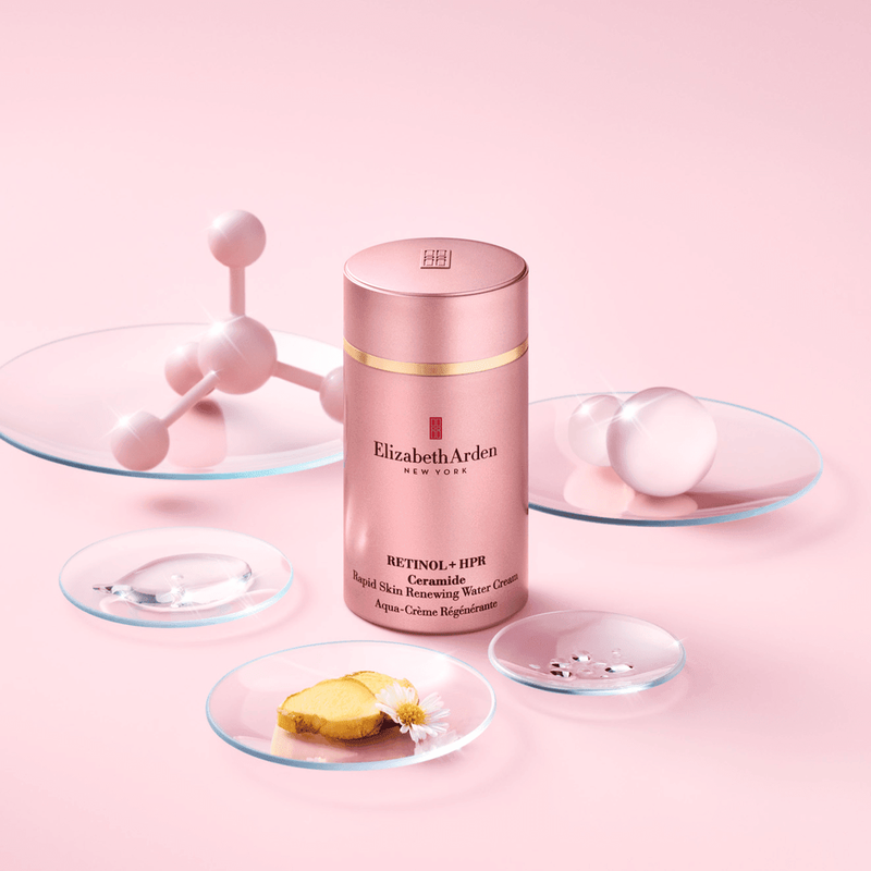 elizabeth arden retinol + hpr ceramide rapid skin renewing water cream