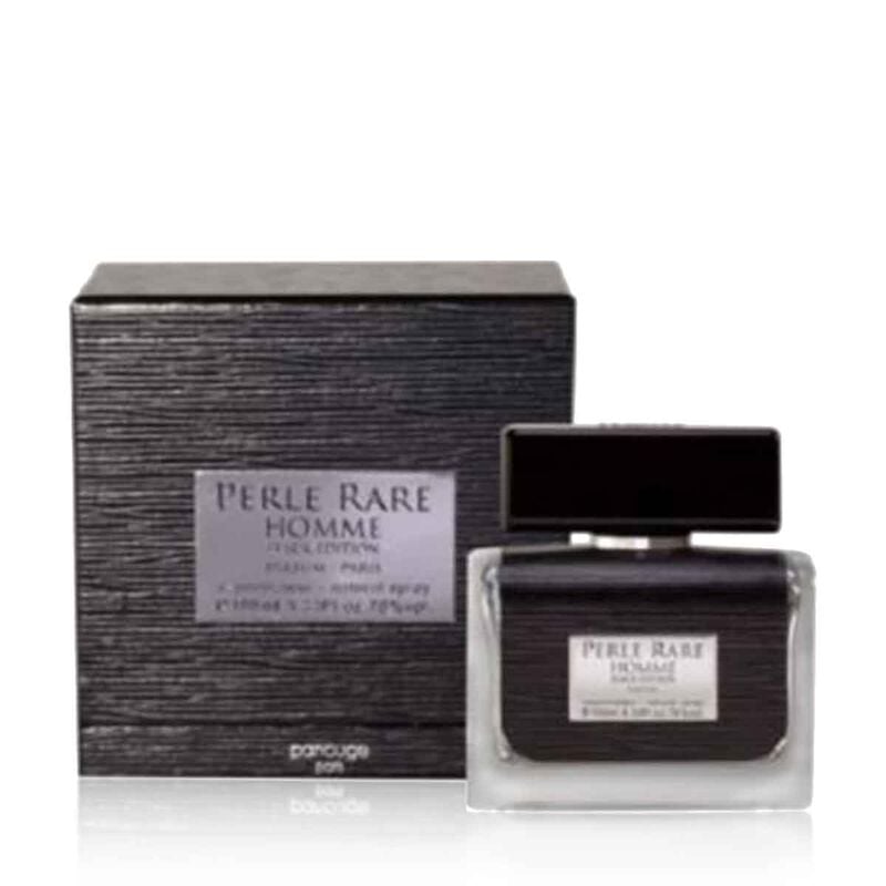 panouge perle rare homme black edition eau de parfum 100ml