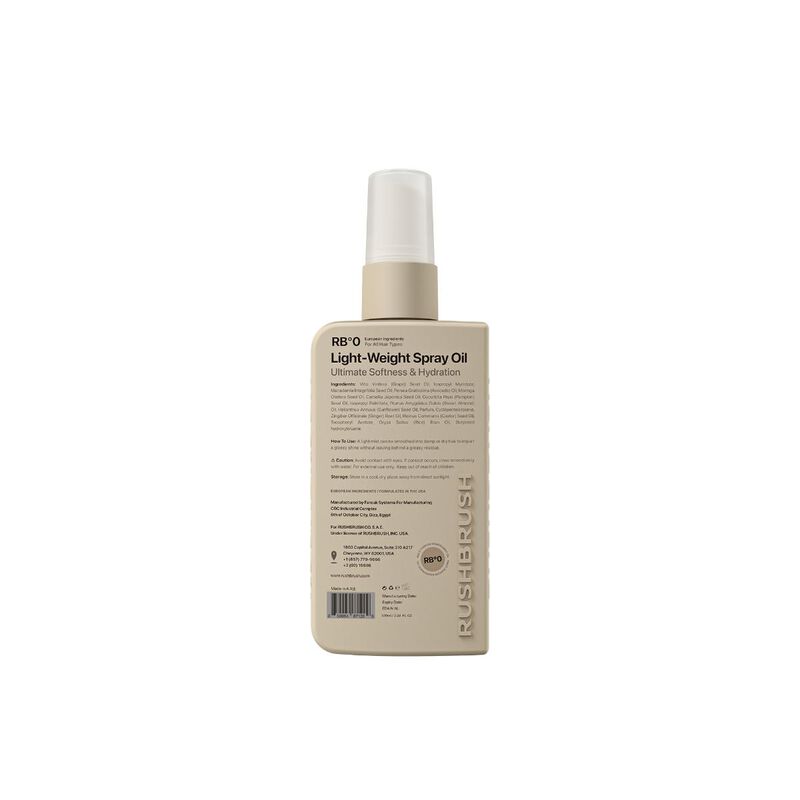 rush brush rb°0 lightweight spray oil 100ml
