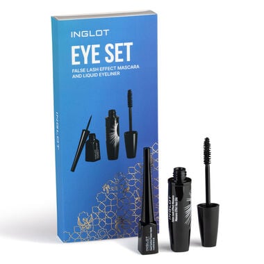 مجموعة ماسكارا False Lash Effect وآيلاينر faces مجموعة ماسكارا false lash effect وآيلاينر