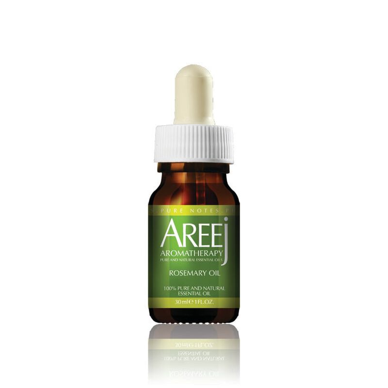 areej aromatherapy pure & natural rosemary essential oil