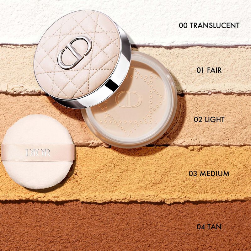 dior forever on loose setting powder invisible blurring matte finish