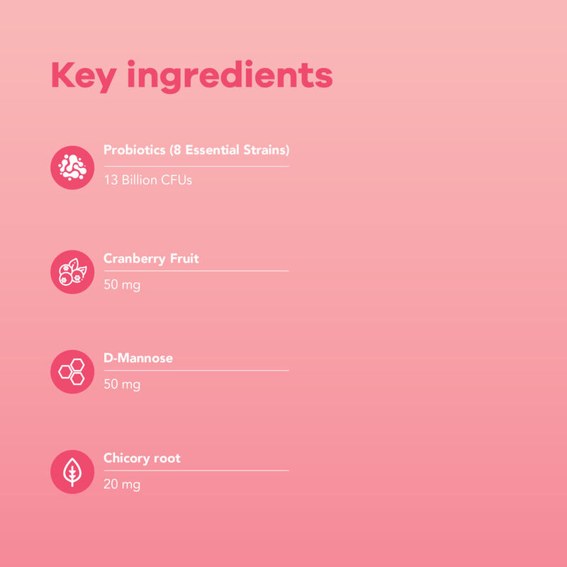 nutrili healthy v. women probiotics sugar free gummies