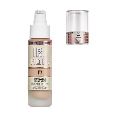 faces revolution irl filter longwear foundation f7