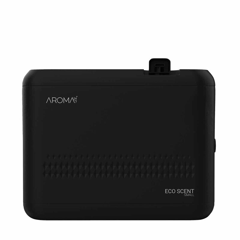 aroma 24/7 scent electric diffuser ecoscent 500cbm black