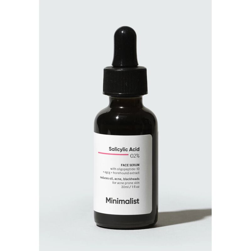 minimalist salicylic acid 2% face serum
