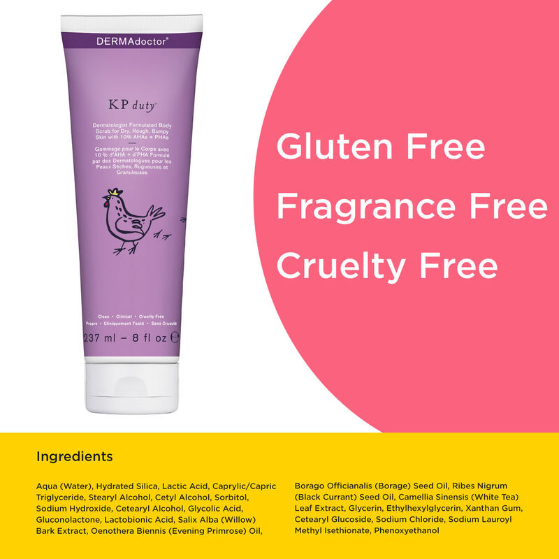 dermadoctor winter wonderful kp duty body scrub and lotion kit