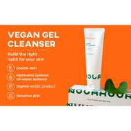 Vegan Gel Cleanser Low pH Soothing Wash for Acne-Prone Skin faces vegan gel cleanser low ph soothing wash for acne prone skin