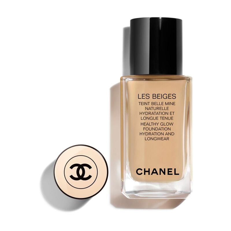 شانيل chanel les beiges fond de teint مستحضر أساس مرطّب وطويل الثبات