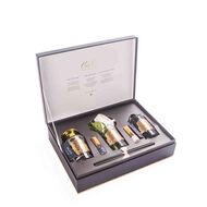 faces معطر جو باقة هدية أو دي في صندوق أزرق مع شارة ذهبية