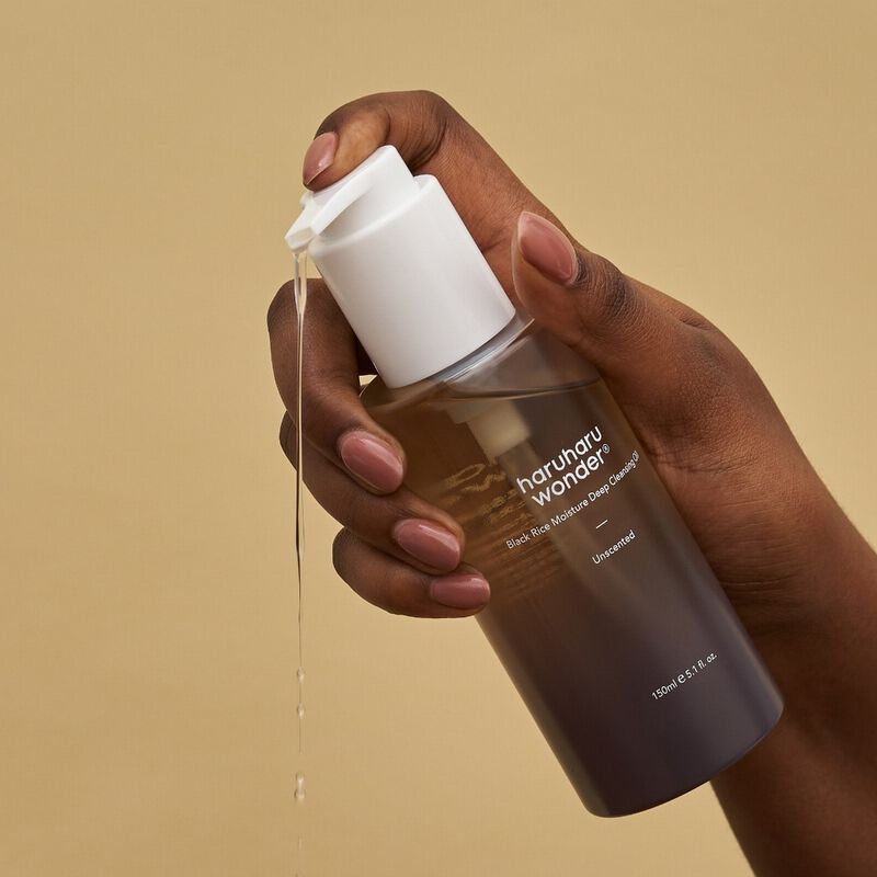 هاروهارو وندر زيت تنظيف عميق بترطيب الأرز الأسود
