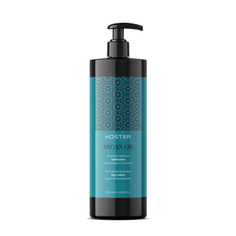 koster argan oil & keratin silk shampoo