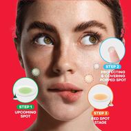 Spot Eraser 3-Step Acne Care Soothing, Clearing, Brightening faces spot eraser 3 step acne care soothing clearing brightening