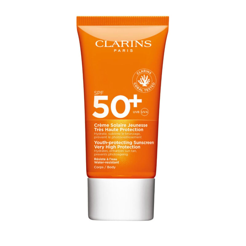 واقي شمس الجسم لحماية الشباب Spf50+