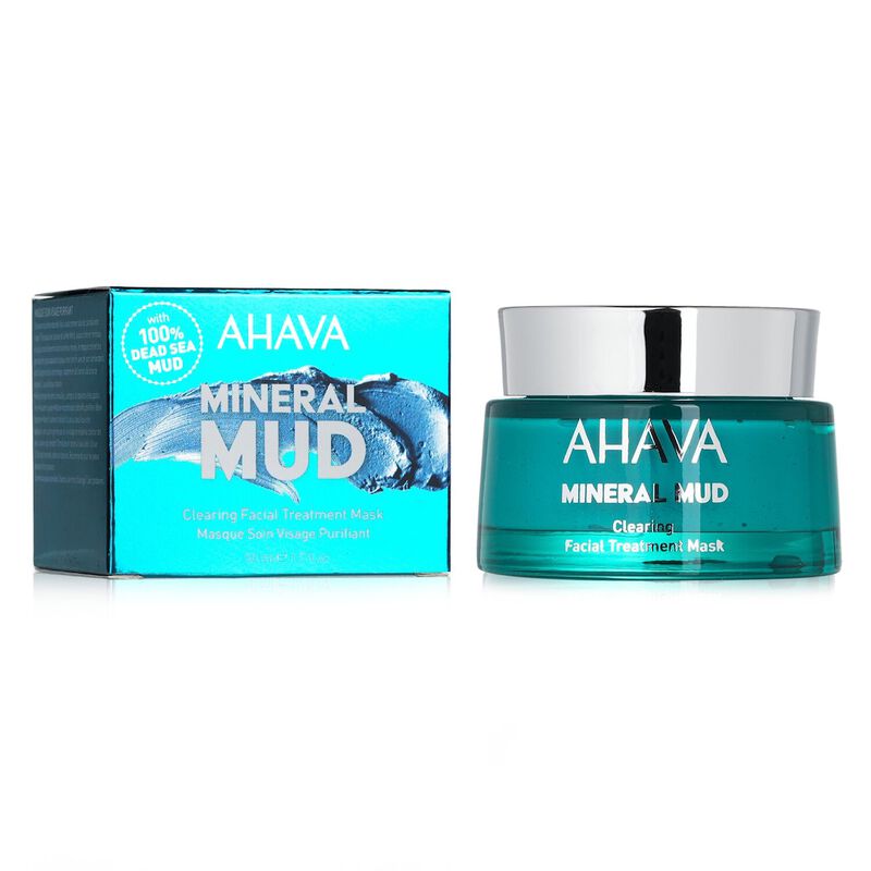 ahava mineral mud clearing facial treatment mask