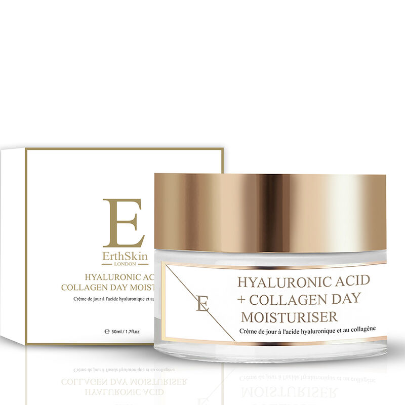 إرث سكين لندن hyaluronic acid & collagen day cream 50ml