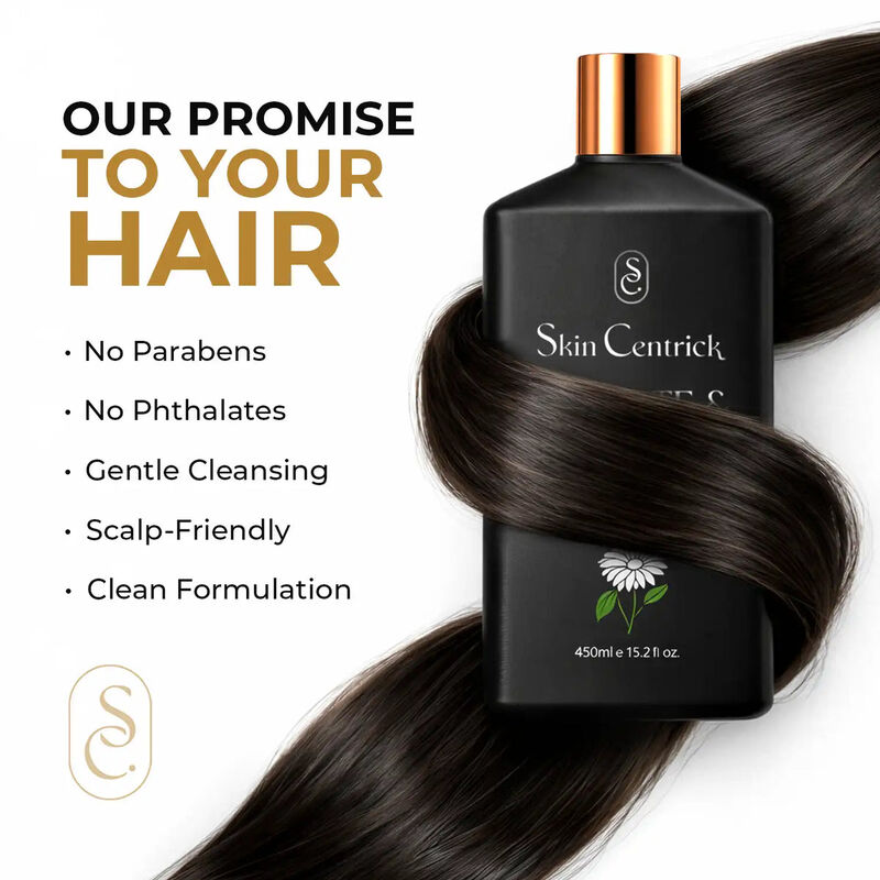 skin centrick hydrate & nourish shampoo with vitamin e